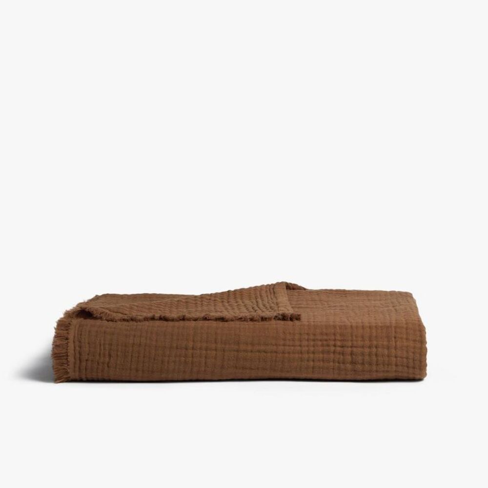 Parachute - Cotton Napping Throw Pecan - Parachute Pecan